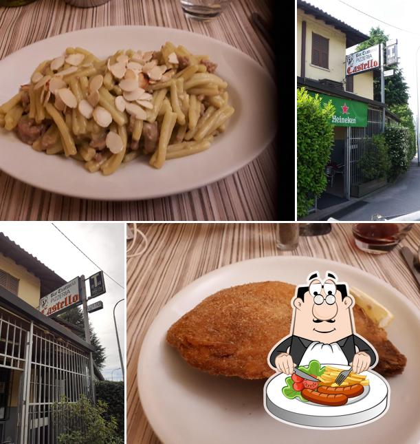 Cibo al Ristorante Trattoria Il Castello