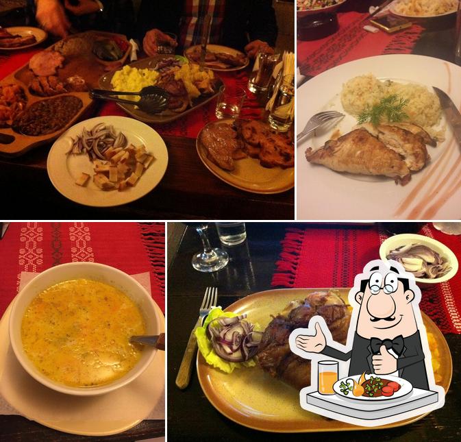 Essen im Restaurant Oradea Taverna