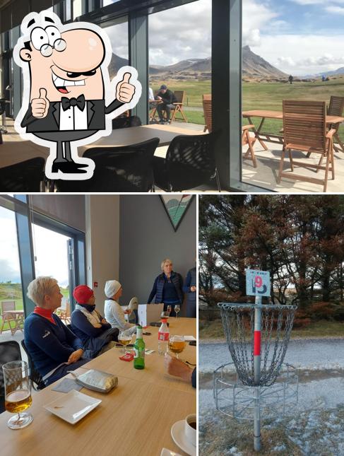 Look at the photo of Leynir Golf Club