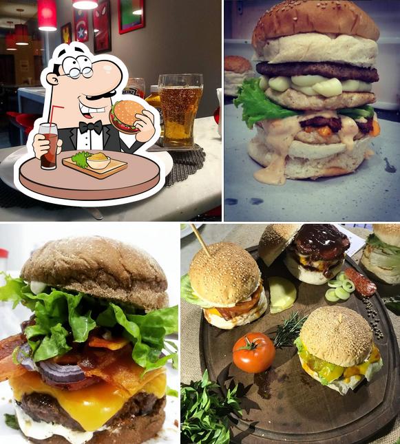 Os hambúrgueres do Marvel Burger irão satisfazer uma variedade de gostos