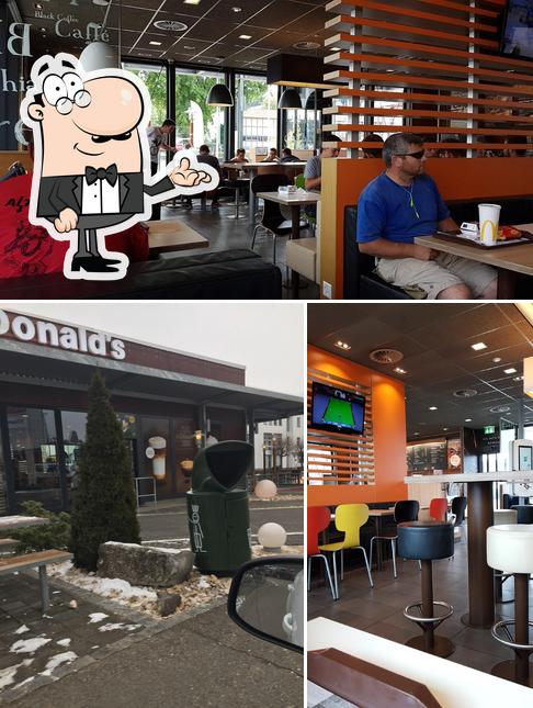 Découvrez l'intérieur de McDonald's Restaurant