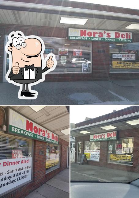 Look at this picture of Nora's Deli