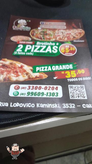 Comida em BellaMia Pizzaria