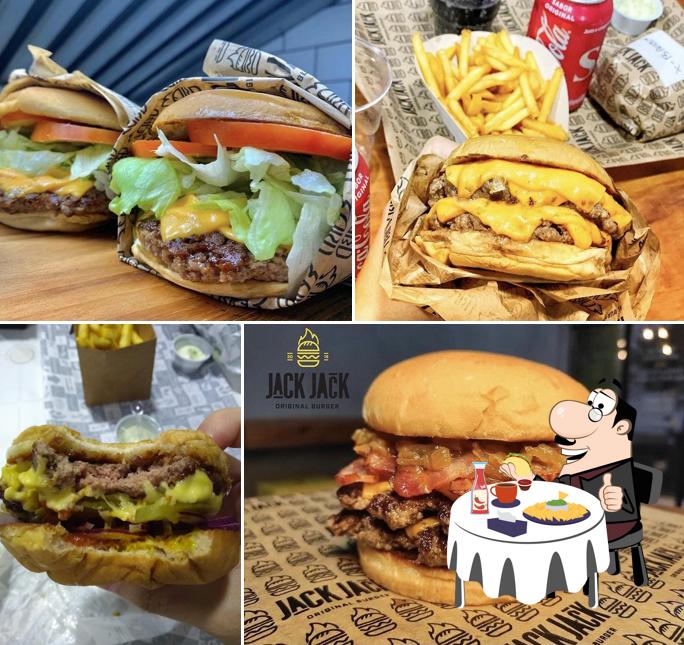 Consiga um hambúrguer no Jack Jack Burger