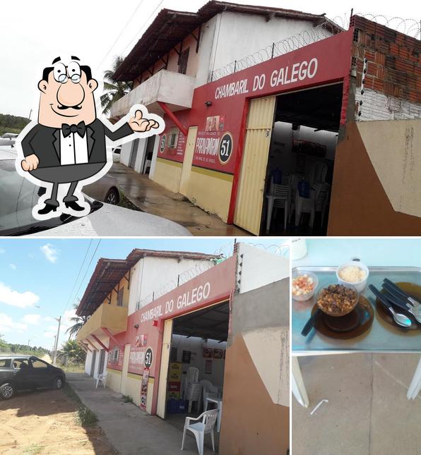 A imagem do O Chambaril’s interior e exterior