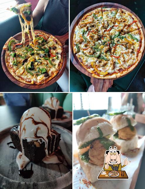 Try out pizza at Skyhouse Cafe & Bar
