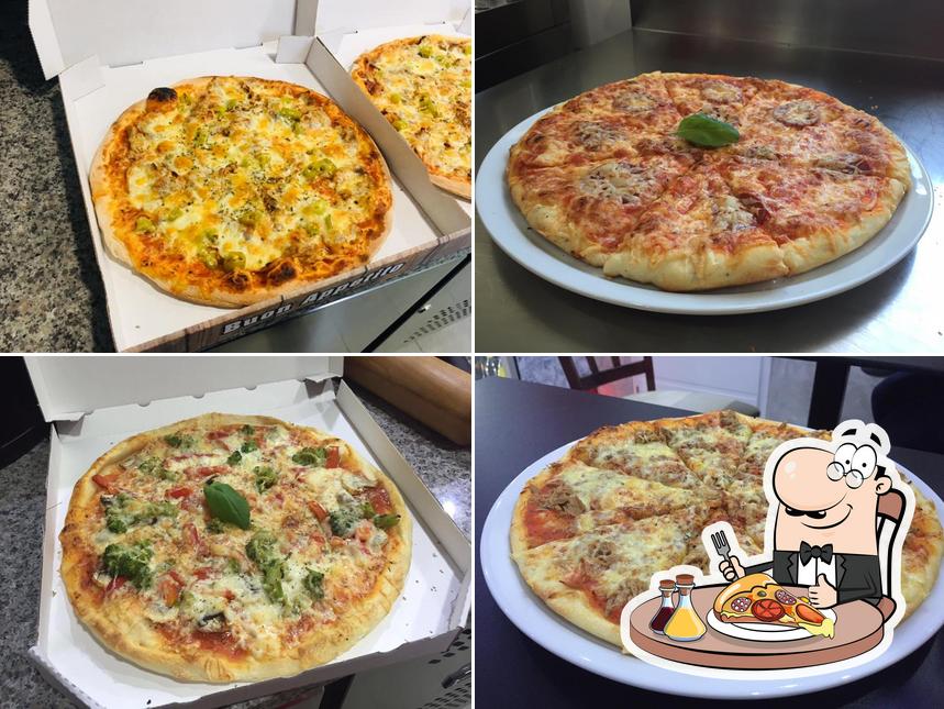 Choisissez de nombreux types de pizzas
