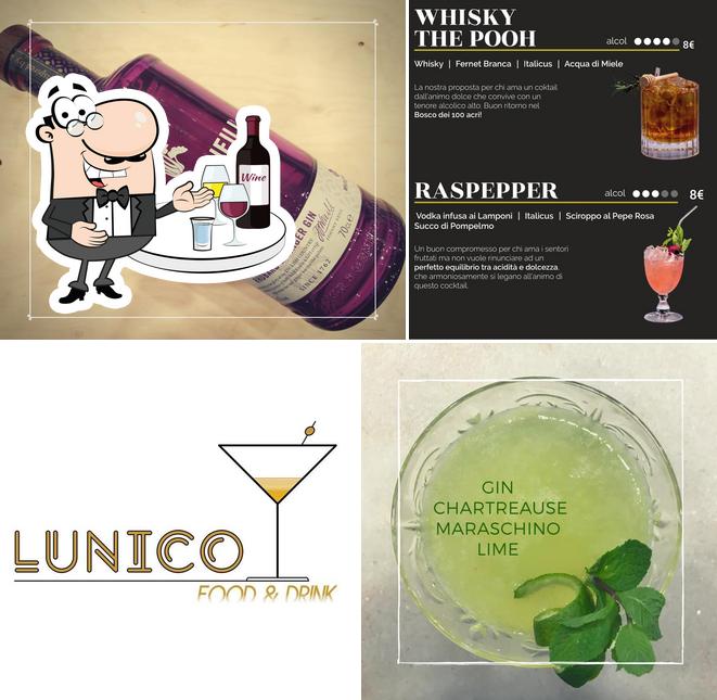 Lunico Food&Drink serve alcolici