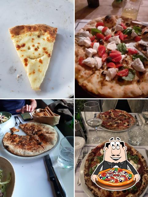 Scegli una pizza a Pizzeria La Gabella