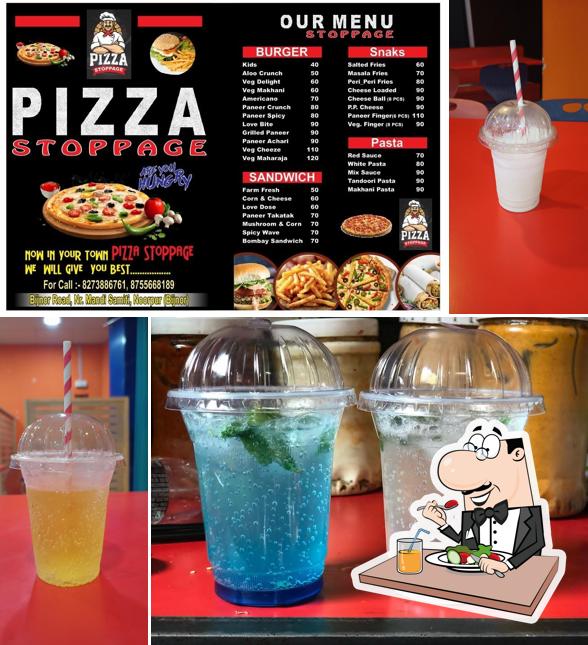 Food at Pizza Stoppage