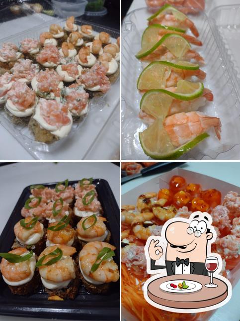 Platos en SushiBeerg