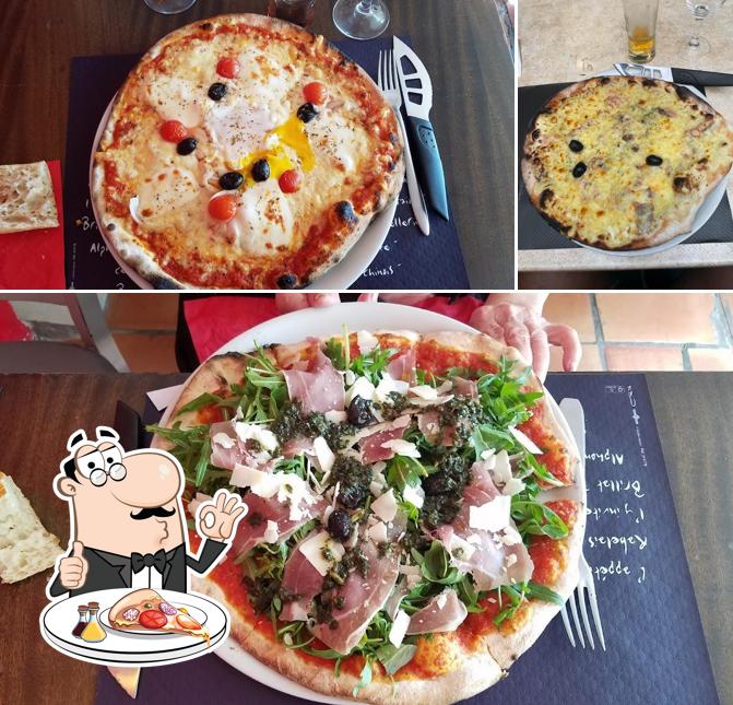 Essayez des pizzas à boca loca