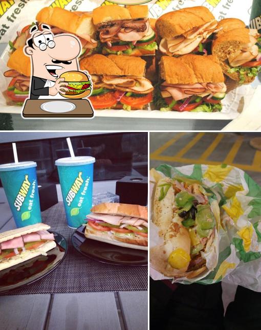 Essayez un hamburger à Subway