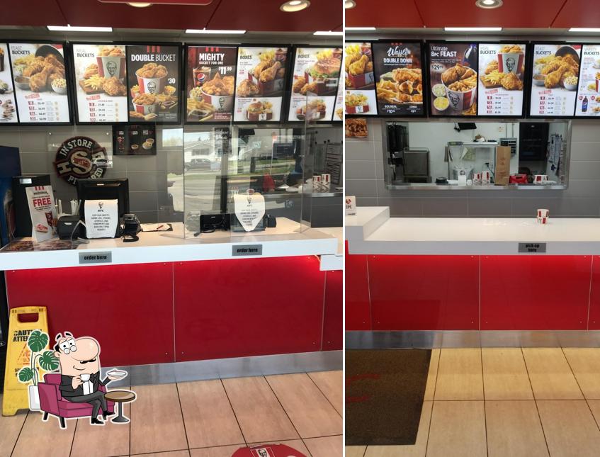 L'intérieur de KFC