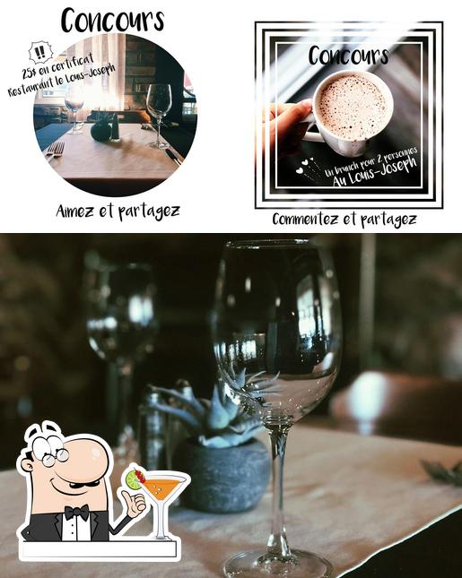 Prenez une boisson du menu