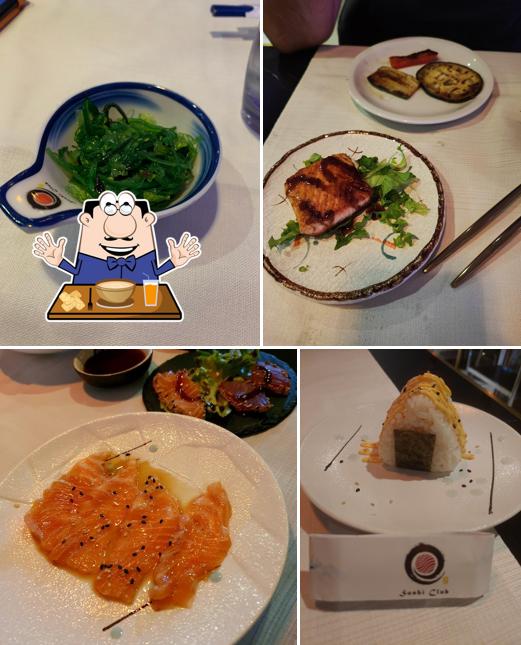 Uova di salmone al Ristorante Sushi Club