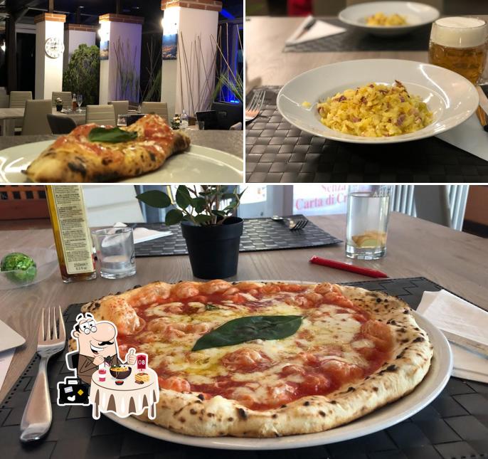 Questa è la immagine che raffigura la cibo e tavolo da pranzo di Ristorante & Pizzeria Gazebo