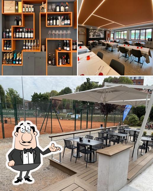 Voici l’image représentant la intérieur et vin sur The Bench Novara