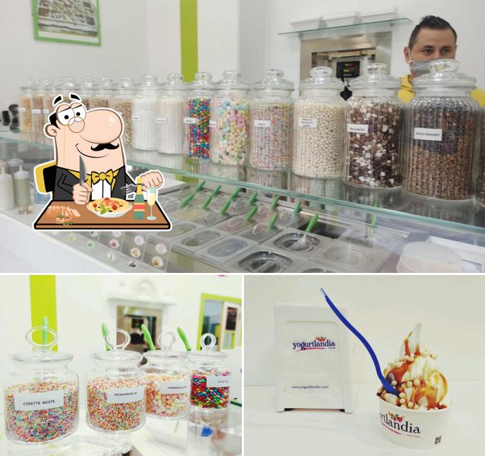 Platti al Yogurtlandia Catania