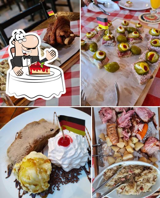 Biergarten Munique oferece uma seleção de pratos doces
