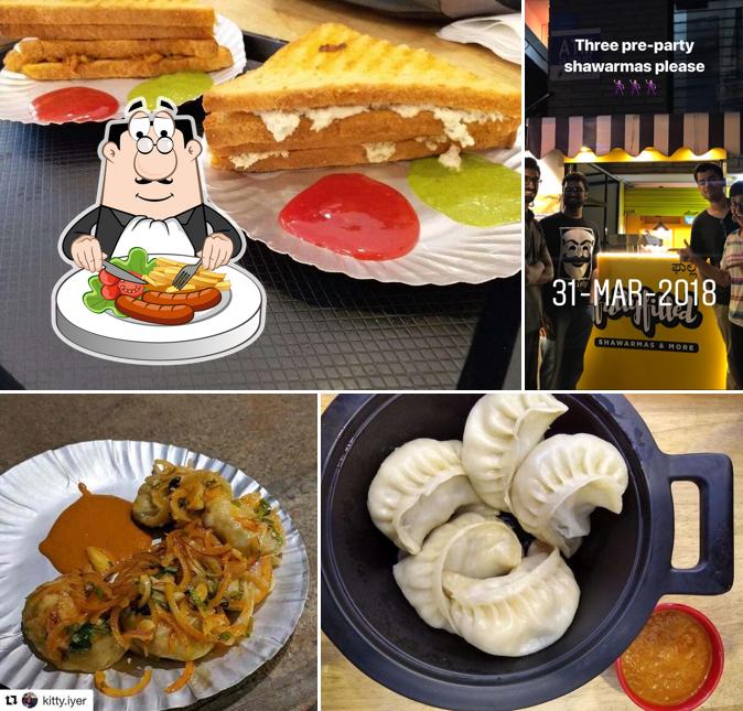 Meals at FullyFilled Shawarma & Momos