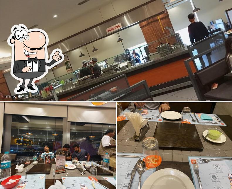 The interior of Barbeque Nation - Kanakpura Road