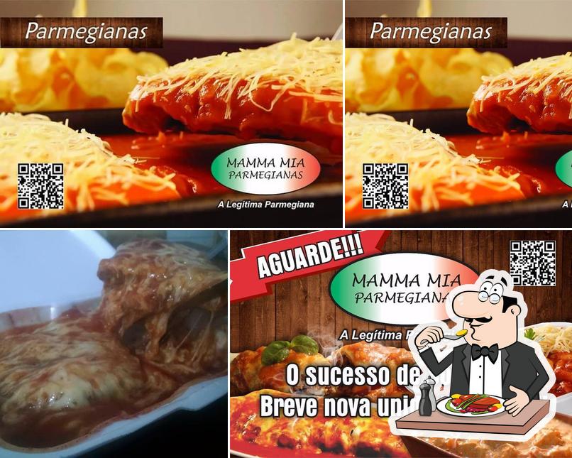 Comida em Mamma Mia Parmegianas itu