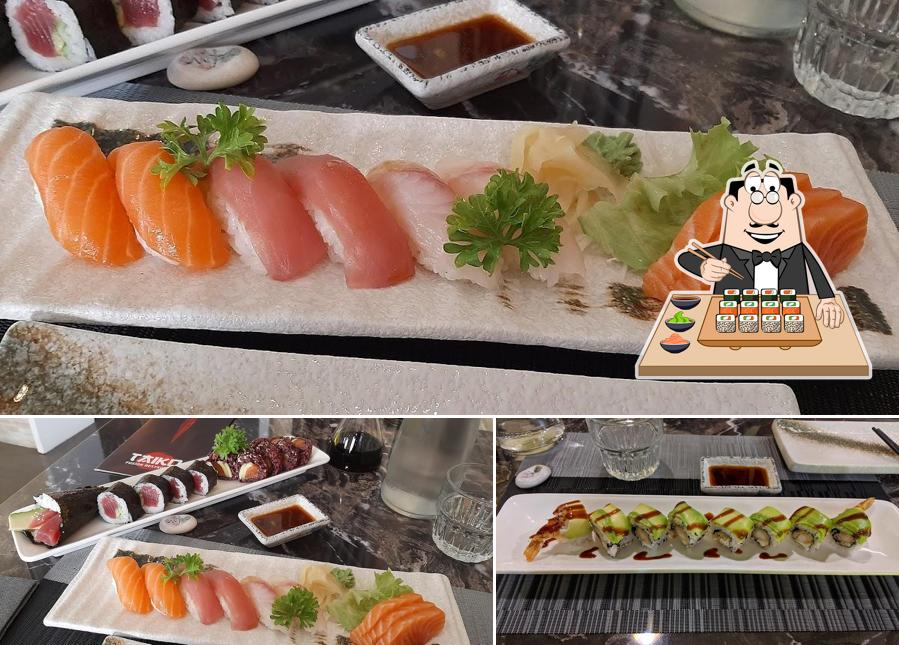 Prova le varie opzioni di sushi