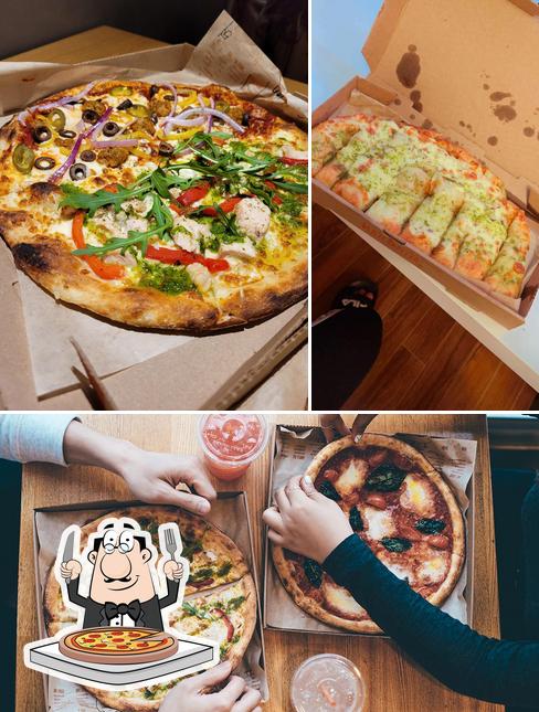 Prenez des pizzas à Blaze Pizza