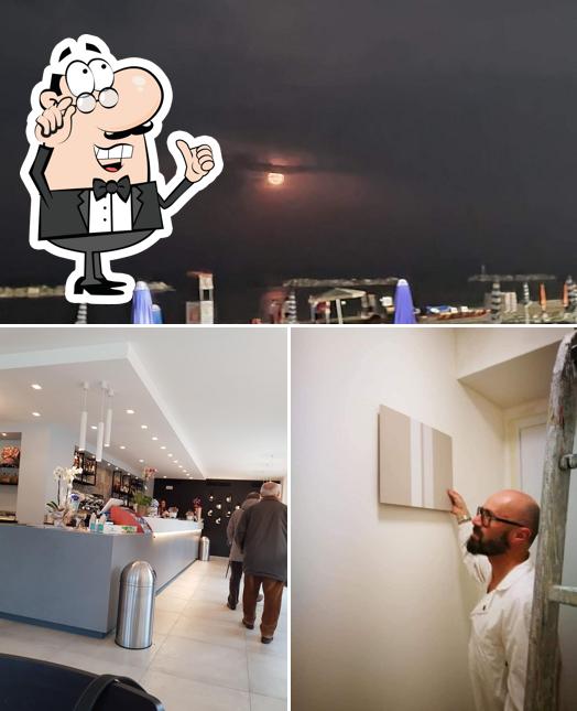 La interni e esterno del ristorante