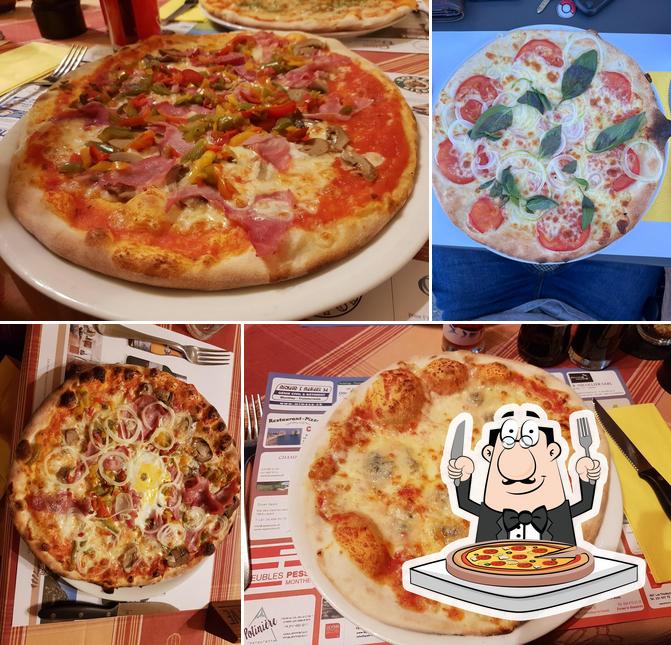 Pide distintos formatos de pizza