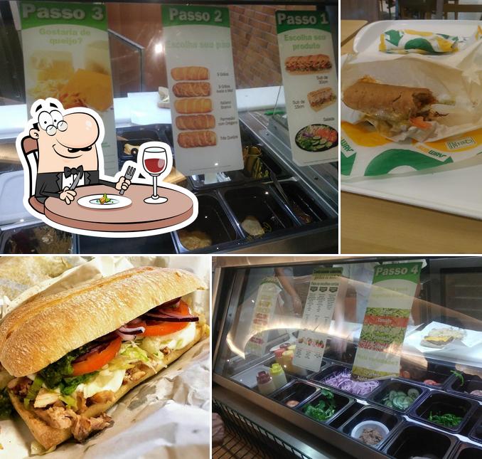 Comida em Subway