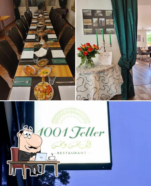 L'intérieur de Restaurant 1001 Teller