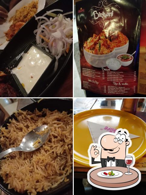 Meals at Aasife Biriyani