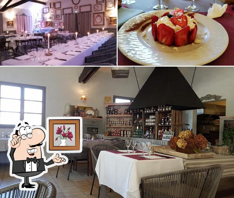 La photo de la intérieur et nourriture de Restaurant La Mangeoire’s