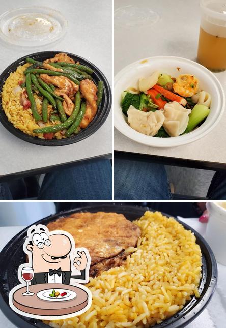 Блюда в "Mr Wang Asian Gourmet"
