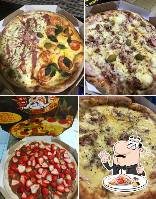Peça pizza no Pizzaria Brazziliana