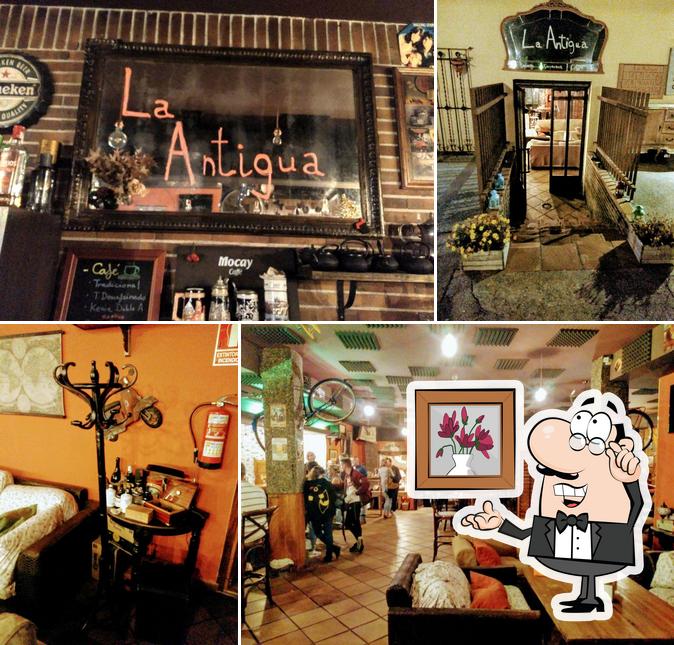 El interior de Taberna La Antigua Restaurante Bar