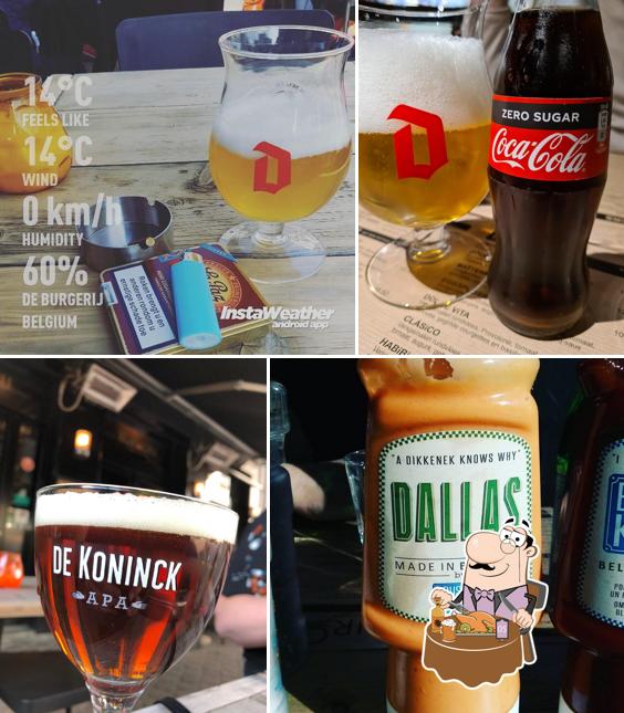 De Burgerij sert un évantail de bières