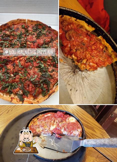 Закажите пиццу в "Evanston - Lou Malnati's Pizzeria"