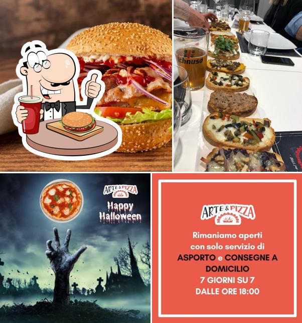 Prova un hamburger a Arte Pizza S.r.l