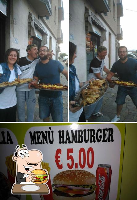 Hamburger al Nonno Pizza