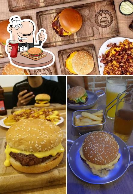 Peça um hambúrguer no SPLEND BURGER