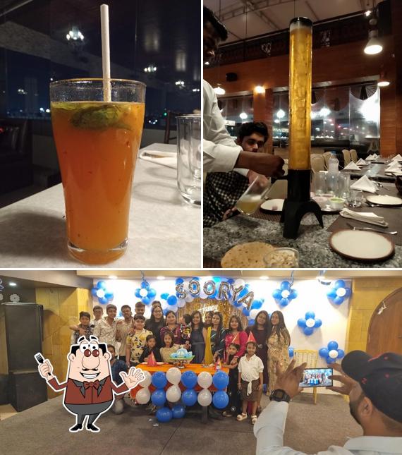 Food at Sheesha Sky Lounge Jabalpur