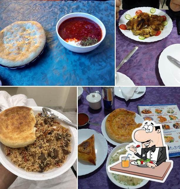 Meals at Tashkin Restaurant ( Uzbek & Russian Food)