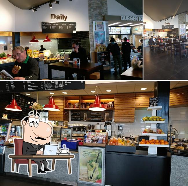 Siediti a un tavolo di Autogrill Schweiz AG Raststätte Forrenberg Nord
