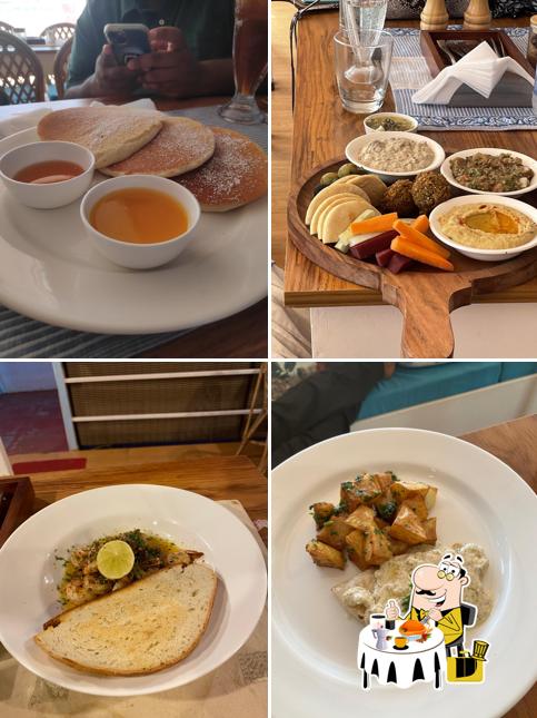 Food at Kinis bistro and cottages