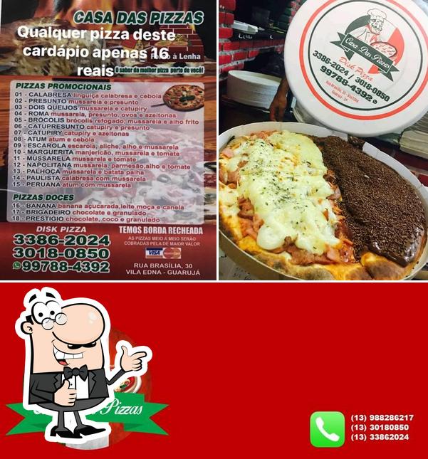 See this image of Casa das pizzas Guarujá SP