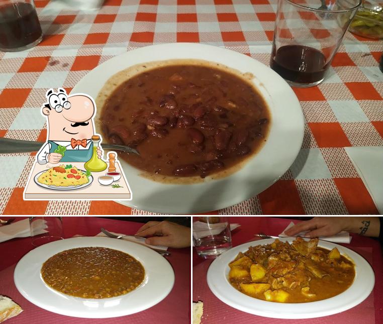 Еда в "Posada Eugui"