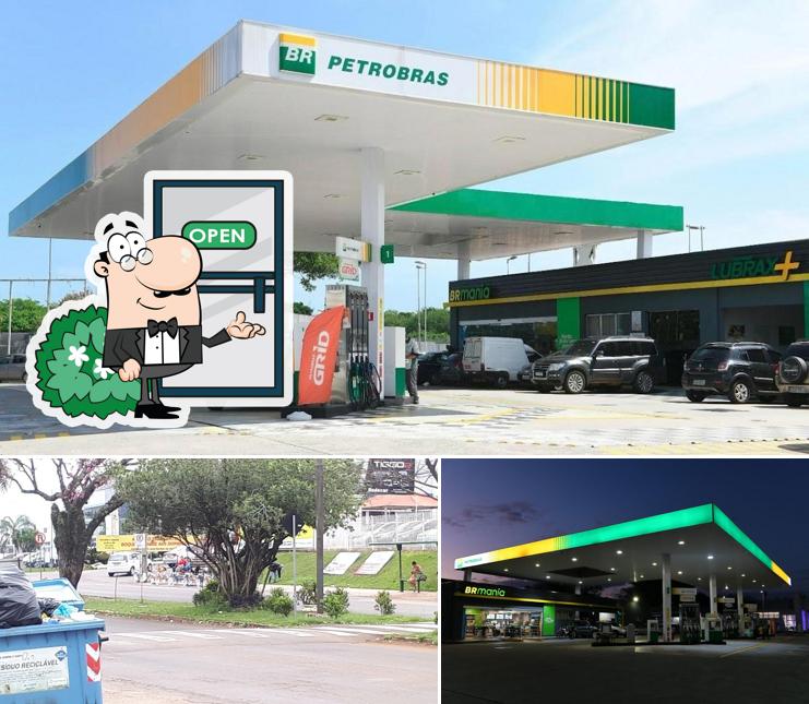 Veja imagens do exterior do Posto Petrobras